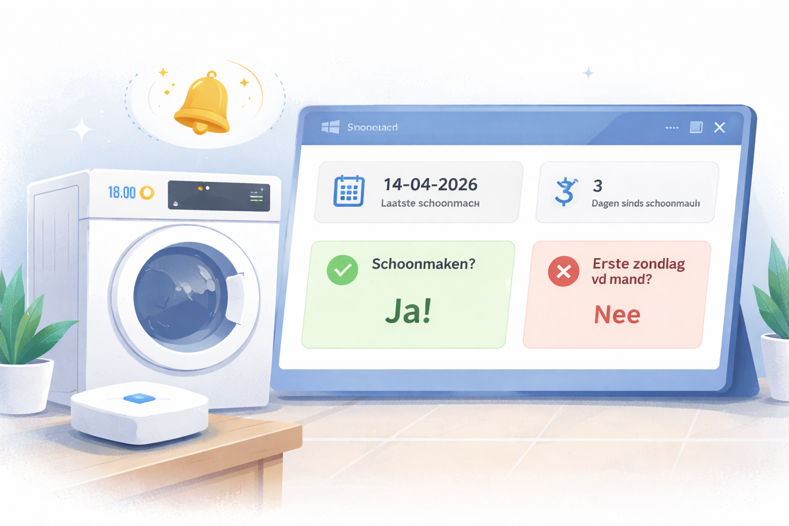 Cleaning washing machine